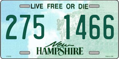 NH license plate 2751466