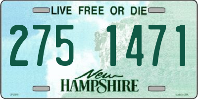 NH license plate 2751471