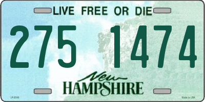 NH license plate 2751474