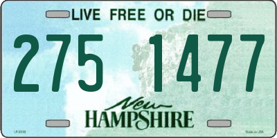 NH license plate 2751477