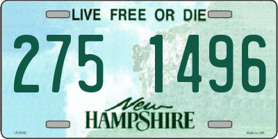 NH license plate 2751496