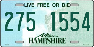 NH license plate 2751554