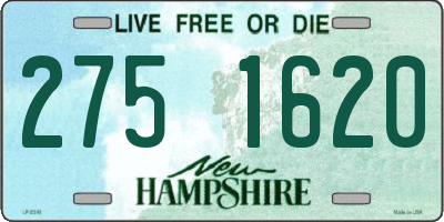 NH license plate 2751620