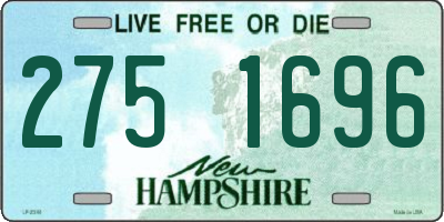 NH license plate 2751696