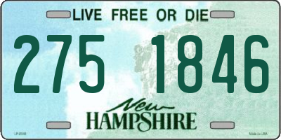 NH license plate 2751846