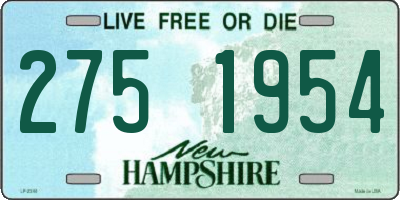 NH license plate 2751954
