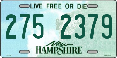 NH license plate 2752379