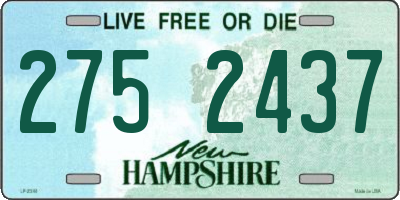 NH license plate 2752437