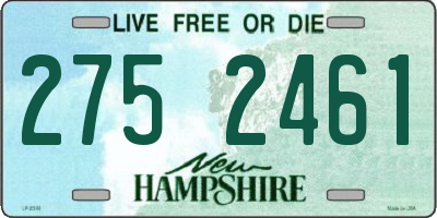 NH license plate 2752461