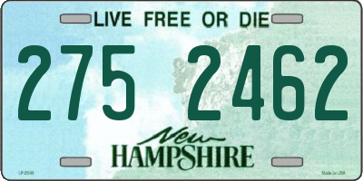 NH license plate 2752462