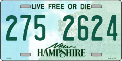 NH license plate 2752624