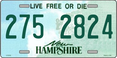 NH license plate 2752824