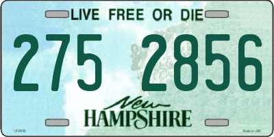 NH license plate 2752856