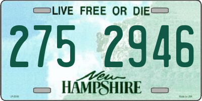 NH license plate 2752946