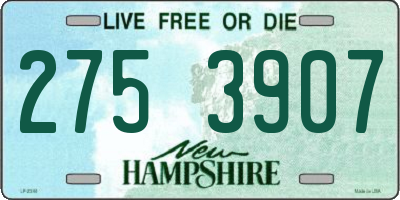 NH license plate 2753907