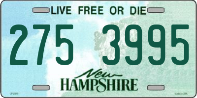 NH license plate 2753995