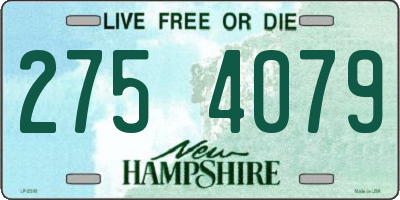 NH license plate 2754079