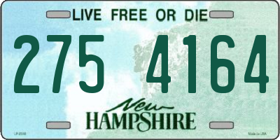 NH license plate 2754164