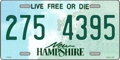 NH license plate 2754395