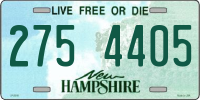 NH license plate 2754405
