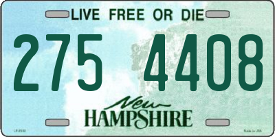 NH license plate 2754408