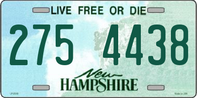 NH license plate 2754438