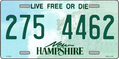 NH license plate 2754462