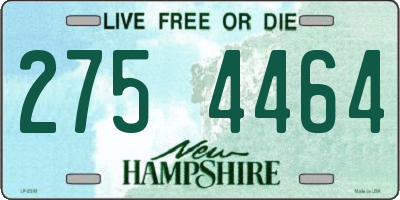 NH license plate 2754464