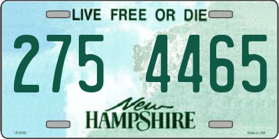 NH license plate 2754465
