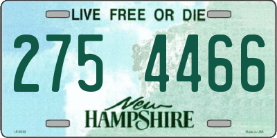 NH license plate 2754466