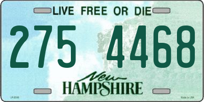 NH license plate 2754468