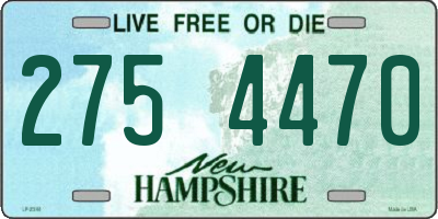 NH license plate 2754470