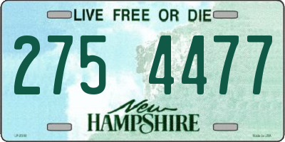 NH license plate 2754477