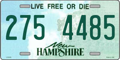 NH license plate 2754485