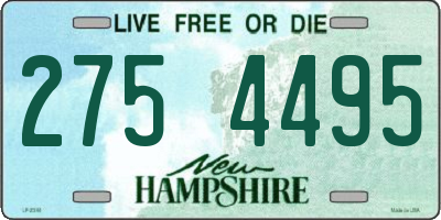 NH license plate 2754495