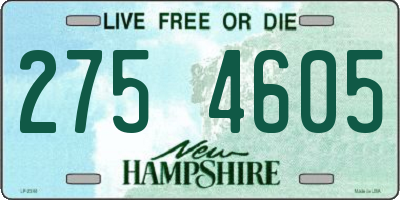 NH license plate 2754605