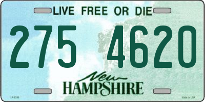 NH license plate 2754620