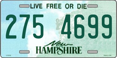 NH license plate 2754699