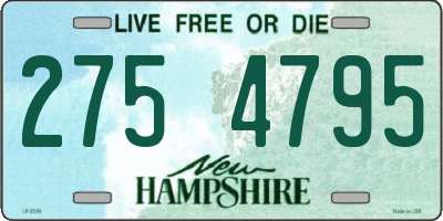NH license plate 2754795