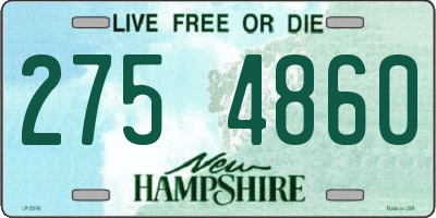 NH license plate 2754860