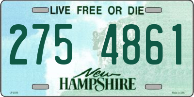 NH license plate 2754861