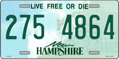 NH license plate 2754864