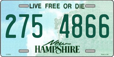 NH license plate 2754866