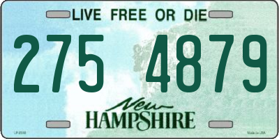NH license plate 2754879