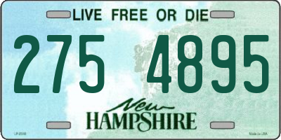 NH license plate 2754895