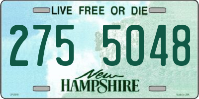 NH license plate 2755048
