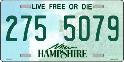 NH license plate 2755079
