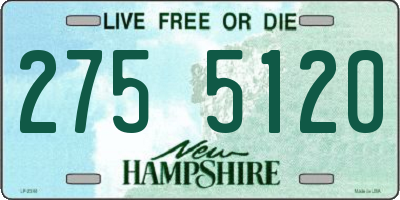 NH license plate 2755120