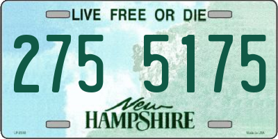 NH license plate 2755175