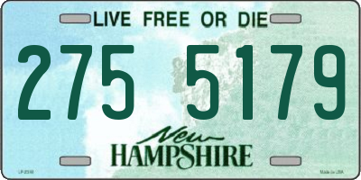 NH license plate 2755179